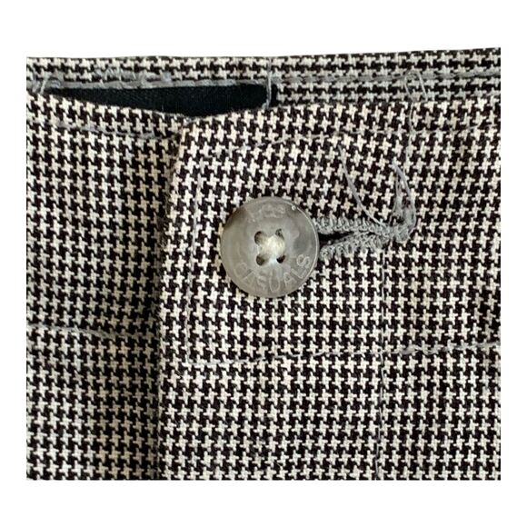 Lee Casuals Pants Womens Size 16 Black White Elastic Waist Dressy Comfort Casual - Picture 3 of 16